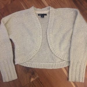 Girls sparkle shrug